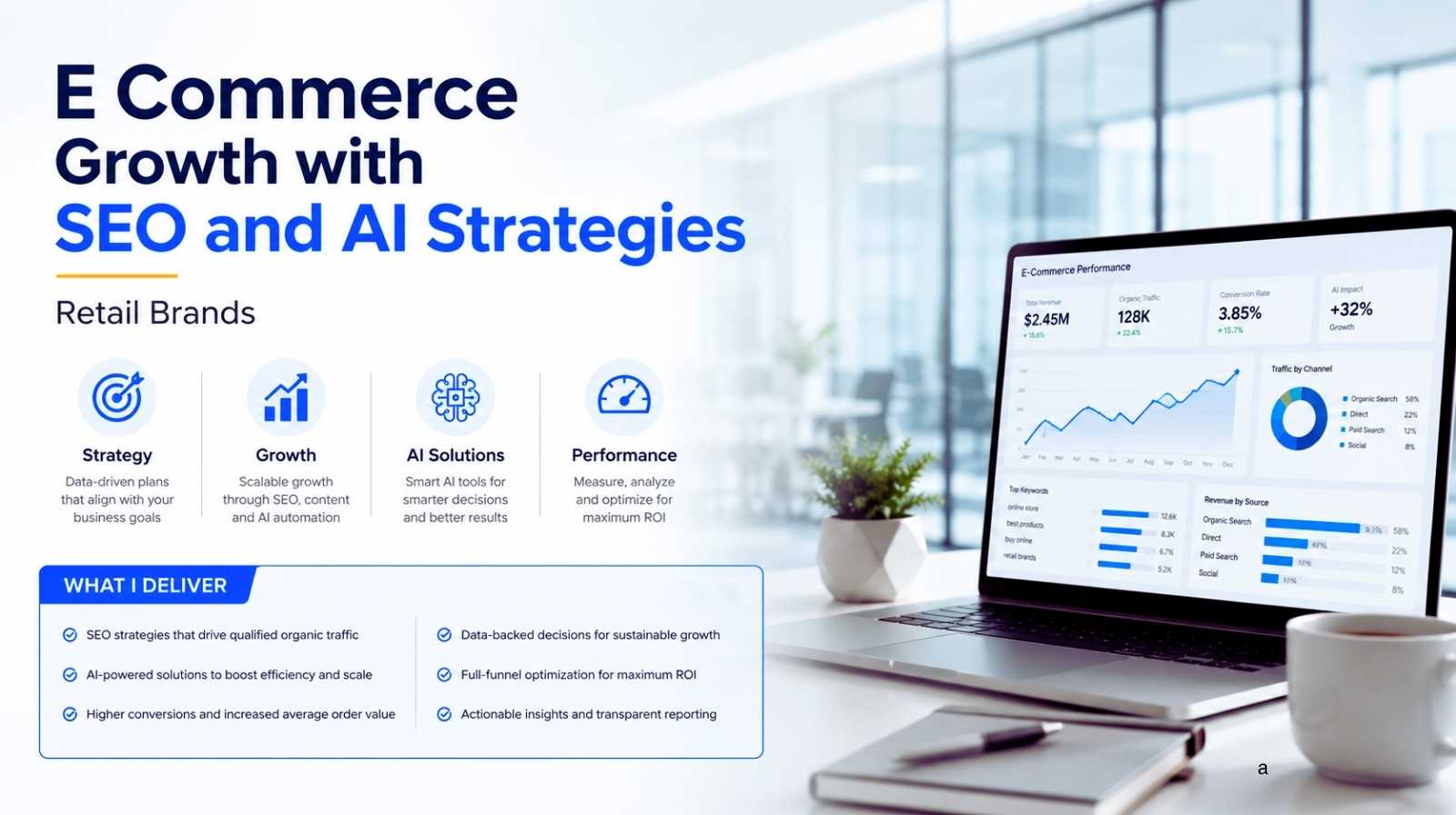 E commerce Growth: SEO and AI Tactics from a Digital Marketing Expert